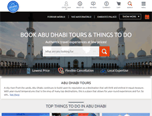 Tablet Screenshot of local-abu-dhabi-tours.com